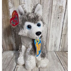 Ty Beanie Babies 2.0 New Sledder-Unused Code Play On Line Sledder Husky Dog 7'